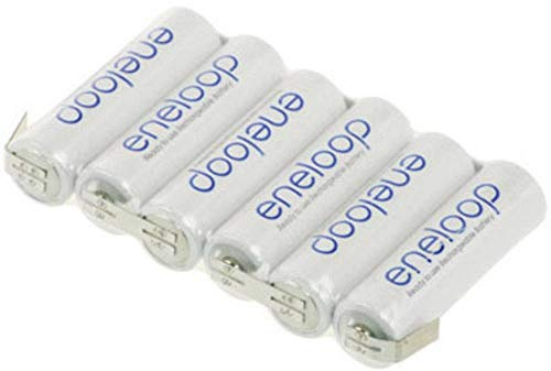 Panasonic eneloop Reihe F1x6 Akkupack 6X Mignon (AA) U-Lötfahne NiMH 7.2 V 1900 mAh