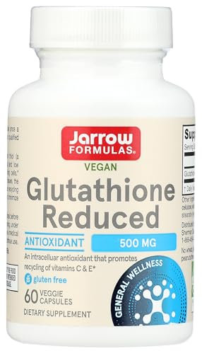Glutathion réduit, 500 mg, 60 Capsules - Formules Jarrow