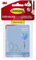 Command Languettes Adhésives, Transparent, Multipack, 4 Grandes (L), 4 Moyennes (M), 8 Petites (S) Bandes - Sans Outils - Accrochage Sans Dommage