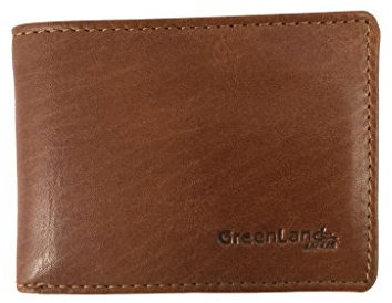 Greenland Nature Rubin Geldbörse Leder 10,5 cm