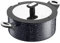 WaxonWare - Casseruola antiaderente per forno olandese, anti-deformazione, atossica, senza APEO PFOA, antiaderente, compatibile a induzione, lavabile in lavastoviglie (serie STONETEC)