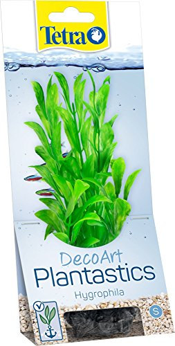 Tetra DecoArt - Piante artificiali per acquario, riproduzione realistica, igrofila verde