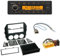 Einbauset Continental TR7412UB-OR Autoradio BT USB MP3 + 2-DIN Radioblende + Fach schwarz + ISO Adapter • Antennenadapter GT13 -> DIN für Mazda MX-5 (NC Facelift) 11/2008 -> (in USA Mazda Miata)