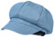 Classic Style Beret Jean Newsboy Cap Ivy Gatsby Beanie Hat for Women (Light Blue