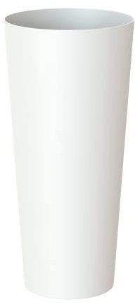 Artevasi Maceta, Blanco, 37x37x80 cm, Porto 80 cm
