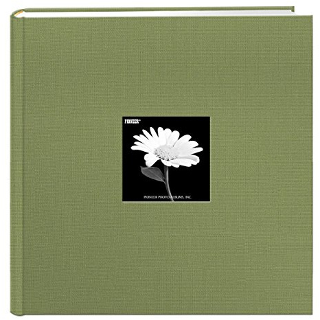 Pioneer Photo Albums DA-500CBF/SG Extra großes Fassungsvermögen Fotoalbum, salbeigrün, 4 x 6