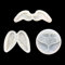 BLUGUL Aile Moule Silicone, pour Chocolat Fondant Gâteau Gelée Bonbons Dessert, 3pcs