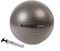 Pezzi - Gymnastikball Original Pezziball MAXAFE 65cm Ø mit Tonkey Handpumpe – Sitzball für Therapie, Sport & Büro - Universeller Trainingsball aus Flexton Silpower® belastbar bis 400 kg – Anthrazit
