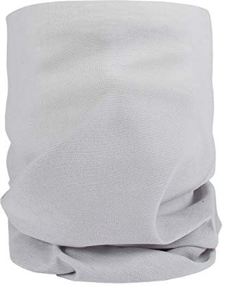 Halstuch Schlauchschal Damen Multifunktionstuch Schutz Herren Design Atmungsaktiv Sport Rundschal Motorrad Tuch Loop (grau)