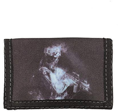 LOLUNA® Portefeuille Scratch ado Classique Motif Marines, Porte Monnaie, Billet, Carte, Identité, Permis en Toile Robuste - Noir