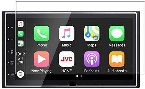 Vaxson 2 Pièces Anti Lumière Bleue Film Protecteur d'écran en TPU, compatible avec JVC KW-M745DBT 6.8inch [pas en verre trempé] Screen Protector Guard