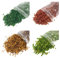 chiwanji 4 Uds. de Hojas de Micropaisaje de 33ml, Arbustos, Árboles, Grupos de Vegetación en Miniatura, para Tren Paisaje Ferroviario, Hojas Artificial de Ferrocarril para Modelo