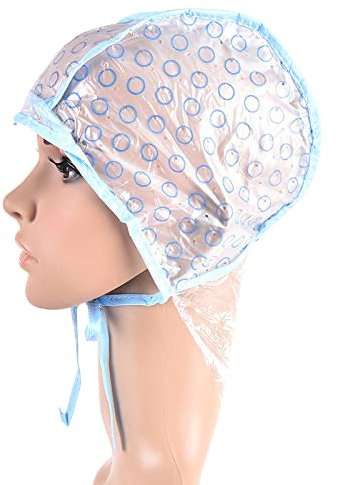 Einweg-Friseurmützen mit 3 Haken aus Kunststoff zum Färben von Haaren (3 Stück)