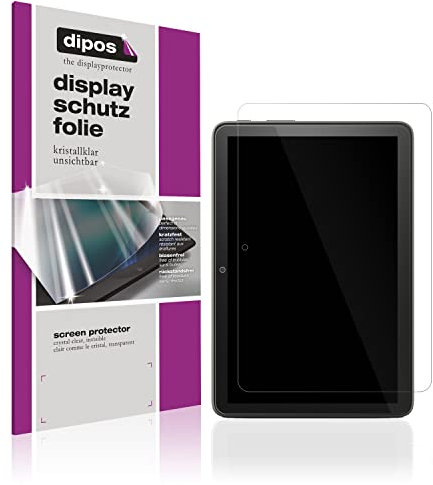 dipos I Schutzfolie kompatibel mit Amazon Fire HD 8 Kids Pro (2022) Displayschutz-Folie klar
