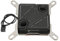 WOOXGEHM CPU Waterblock, GPU Water Cooling Block per CPU, Computer PC CPU Water Cooling Block Waterblock Liquid Cooler Base in Rame, Filettatura G1/4In, con Luce 12V