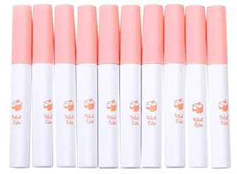 10 Farben Matte Flüssiger Lippenstift & Lip Liner Set, Velvety Lipstick Wasserdichte Langlebige Flüssigkeit Lipgloss Non-Stick Cup Lipgloss Kosmetik Set Make Up Gift Set