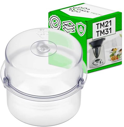Bouchon de 100 ml de Robot Cuisine pour Vorwerk Thermomix TM31 TM21 - Garantie de 5 Ans - ONIX TECH