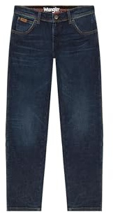 Wrangler Herren Jeans Texas Slim - Blau - Night Shade W29-W50 Stretch Baumwolle