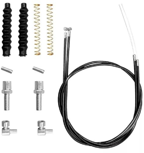 BODYA 45 Zoll Bremse Walker Kabel Bremskabel Kit Drive Rollator Ersatzteile Schwarz