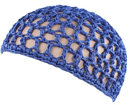 Meiliyizu Gorro de ganchillo hecho a mano, estilo campana, sombrero hueco para festival de música, estilo campana, gorro de punto