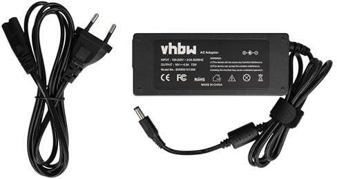 vhbw 1x Fuente alimentación CA/CC Compatible con Panasonic Toughbook CF-F8, CF-F9, CF-53, CF-73, CF-52, CF-T4 Notebook - 16,5 cm, 72 W