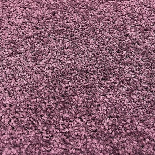 Tuda Carpets | Imperial 6.5mm Pile Budget Carpet with Felt Backing, 8.5mm Total Height | Deep Mulberry (45) - 4m x 5m (13ft1 x 16ft4)