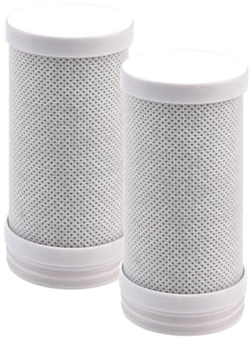HOMELODY Wasserreiniger Filterelement, Wasserfilter Wasserhahn Filterelement Filtert Chlor, Sedimente, Rost, Kalk reduziert Bakterien, Metalle