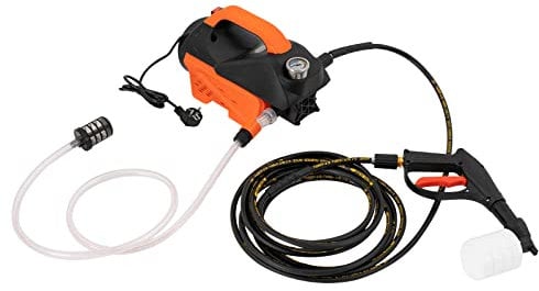 Pulitrice ad alta pressione portatile 1300 W 10 Mpa a batteria ad alta pressione pulitrice per fughe con 3 modalità di pulizia per auto Garden