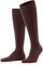 FALKE Herren Kniestrümpfe Airport M Kh Wolle Baumwolle lang einfarbig 1 Paar, Braun Cayenne 5950, 43-44