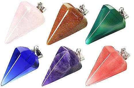 SEWOART 12stücke Teiliges Diy Zubehörset Mit Natürlichen Stein-anhängern Rosenquarz Amethyst Und Grüne Für Schmuckherstellung Von Armbändern Und Ohrringen