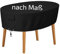 Abdeckung nach Maß | Abdeckhaube / Abdeckplane / Schutzhülle Maßanfertigung | Unicovr – Made in EU | Wasserdicht, mit optionalem Zubehör (Schwarz, Oval)