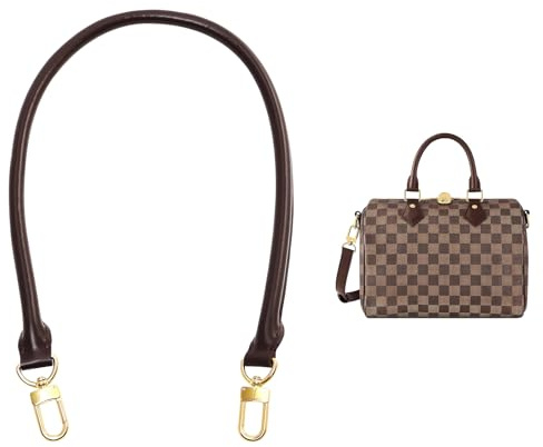 jiesinlov Vachetta Leder-Schultergurt, Ersatzriemen für Speedy 25/30 Handtaschen(Kaffee)
