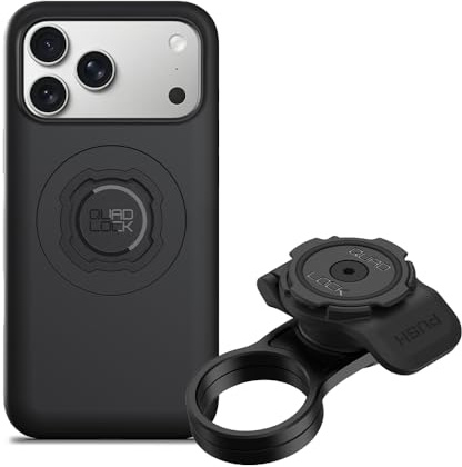 Quad Lock Stem Cap Bike Mount Kit with MAG Phone Case for iPhone 17 Pro Max