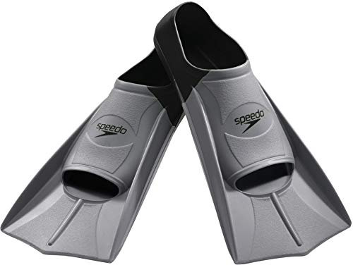 Speedo Unisex Schwimmflossen aus Gummi, Kurze Klinge