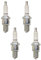 NGK Zuendkerze BPR-5 ES - Metall, M14x1.5, 4er-Pack, Motorrad, Kupfer