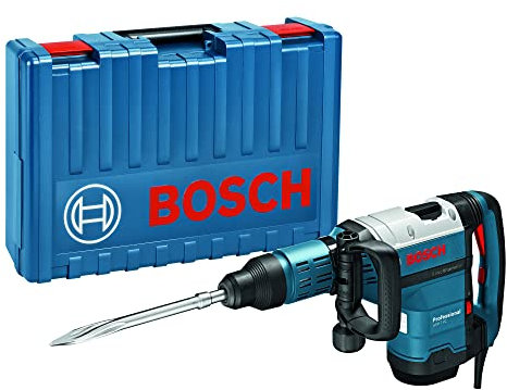 Bosch Professional Corded Demolition Hammer GSH 7 VC (110V, with SDS Max, carrying case)