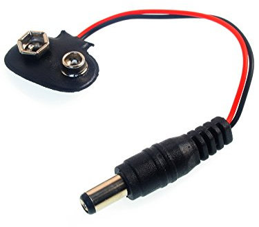Hobby Components Male DC plug to 9V PP3 Battery Clip