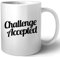 Luxogo Challenge Accepted Keramik Tassen Mug
