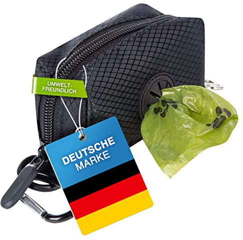 Hundekotbeutel-Spender Multifunktions Hunde Gassi Beutel-Spender; Hundekotbeutel-Halter mit Leinen-Befestigung & Karabiner (Kotbeutel-Spender)