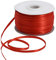3mm x 200 m, rot, dünnes solides Satinband doppelseitig gewebtes Bänder zum Basteln Aufhängen von Etiketten Einladungskarten Luftballons Blumenstrauß Haare Geschenkverpackung Party-Dekoration