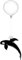 LEONARDO HOME Orca Leonardo MARE 8 cm, 059062, Glas, schwarz weiß, 8 Centimeters cm