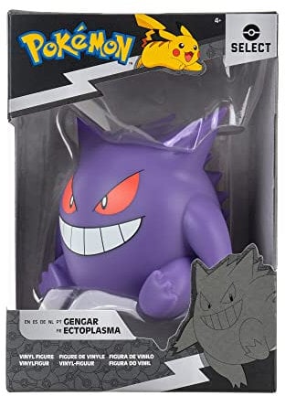 Pokémon PKW3388 - Vinyl Figure - Gengar, offizielle Sammelfigur, 10cm