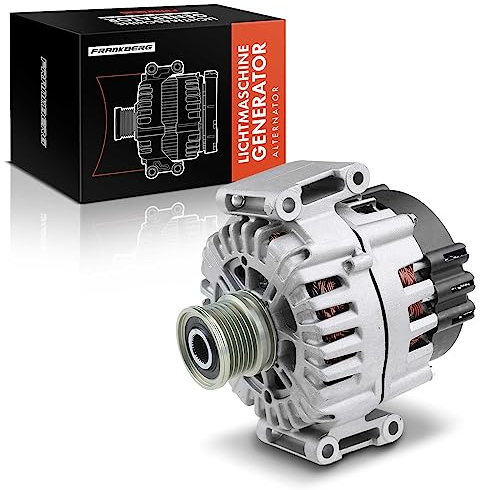 Frankberg Lichtmaschine Generator 180A Kompatibel mit Q7 4LB 3.0L 2010-2015 E-Klasse W212 S212 2.2L 2009-2016 GLK-Klasse X204 2.2L 2008-2015 Replace# 0141543902