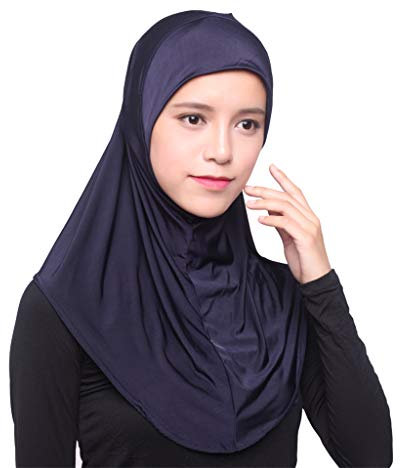 Chic Hijab Für Damen Türkisch Kopftuch Muslim Frauen Konfektionskleidung Schal Kleider Muslim Weicher Jersey Kopftücher Burka Easy Hijab Set Muslimisch Abaya