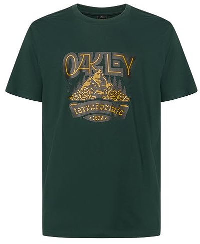 Oakley Herren Terraformic Tee, Jäger-Grün (Helm), Klein