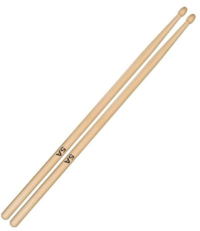 Dauerhaft Drumsticks Classic Schlagzeug Sticks Robuste Drum Sticks Drumsticks 5A Trommelstöcke Schlagzeug-Stöcke für Erwachsene,Kinder und Anfänger Geschenk (A)