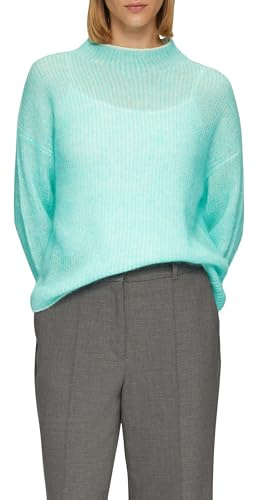 s.Oliver Lockerer Rippstrickpullover aus Alpakamix