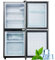 RCBDBSM Frigorifero con vano congelatore Combinazione frigo-congelatore Alta 113 cm, 106 L, con 2 Ripiani e 2 cassetti, Combinazione frigo-congelatore silenziosa, Frigorifero da 45 Db