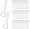 30PCS Abridores de Botellas de Acero Inoxidable, Abrebotellas Planos, Abrebotellas de Cerveza para Familia Cocina KTV Bar (Plata)