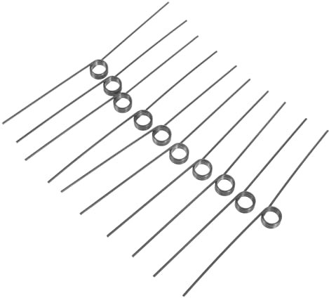 HIAKDOFT 10pcs Stainless Steel Trash Can Compression Spring for Torsional Lid Replacement Rotational Spring for Foot Pedal Garbage Bins